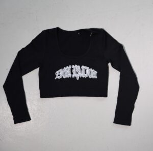 IMG-20250522-WA0028 Zion Royale Black Long Sleeved Crop Top