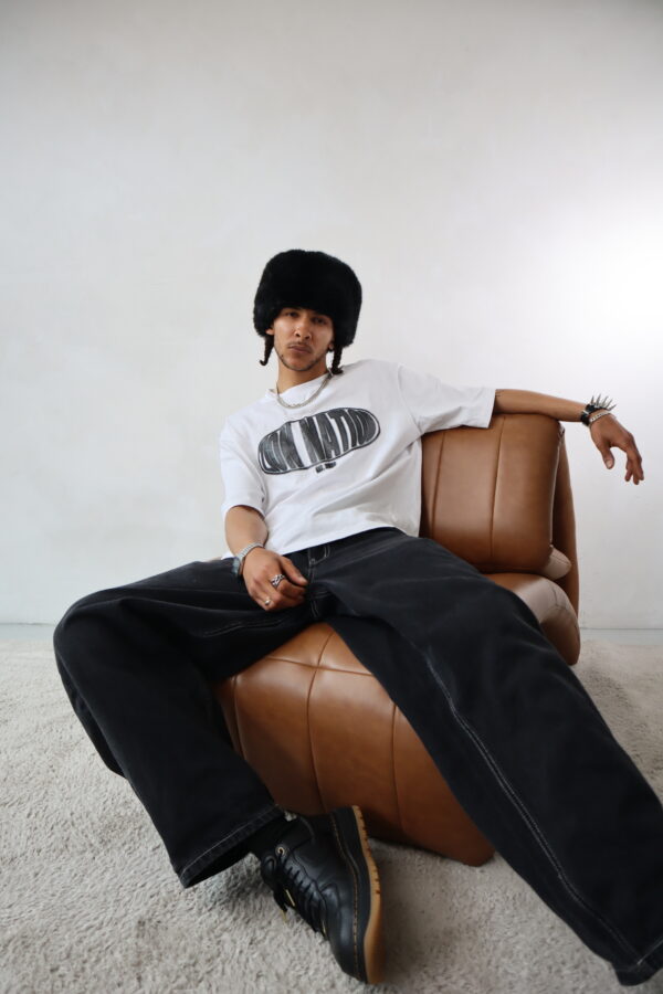 Zion Zen White Oversized T shirt