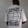 IMG_7238 Zion Dome White Oversized T-shirt