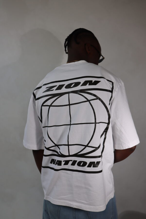 IMG_7238 Zion Dome White Oversized T-shirt