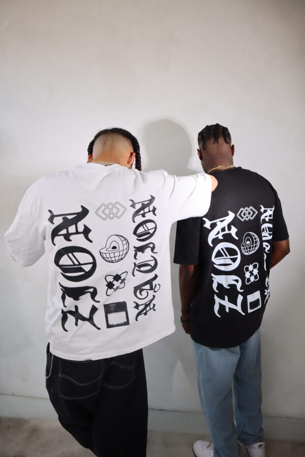 IMG_7530 Zion Zen Acid Washed Black Oversized T shirt