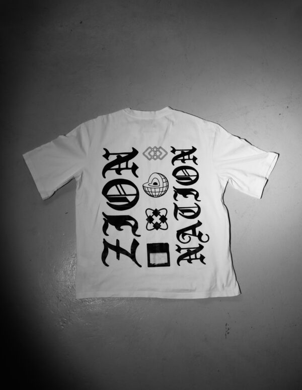 Zion Zen White Oversized T shirt