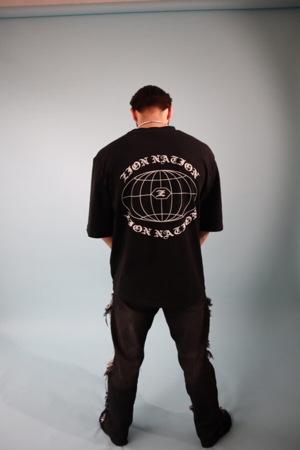 IMG_7012 Zion Royale Acid Washed Black Oversized T-shirt