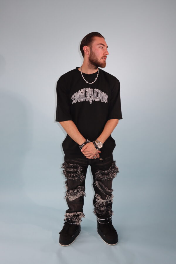 IMG_7055 Zion Royale Acid Washed Black Oversized T-shirt