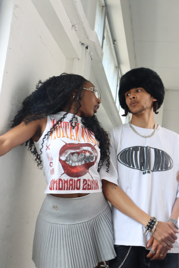 IMG_7202 K Diamond White High Neck Crop Top