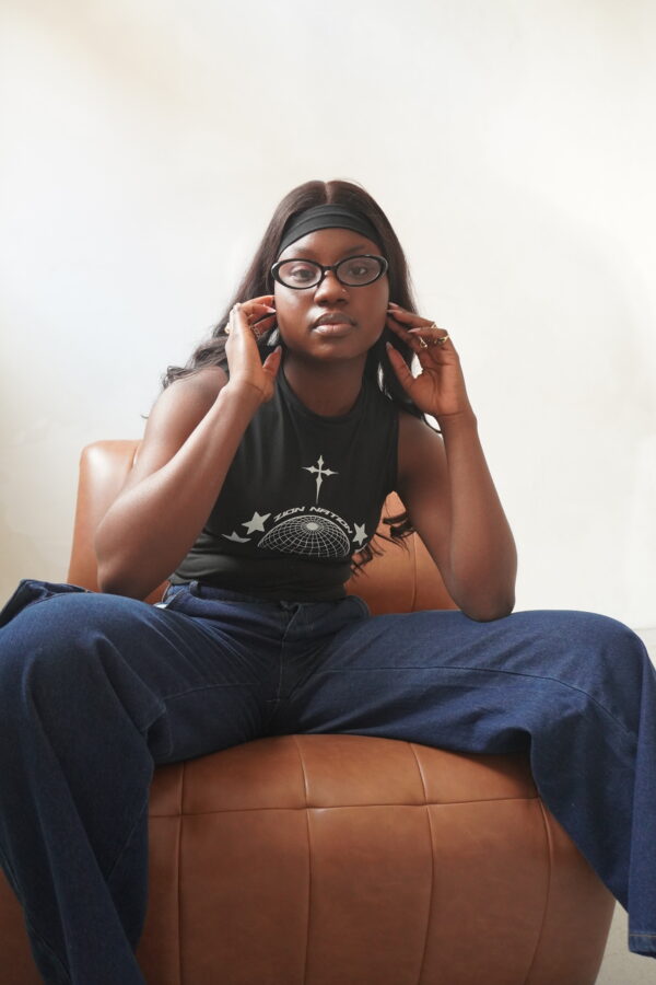 IMG_0790 Zion Icon Black High Neck Crop Top